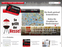 Tablet Screenshot of hessen-shop.com